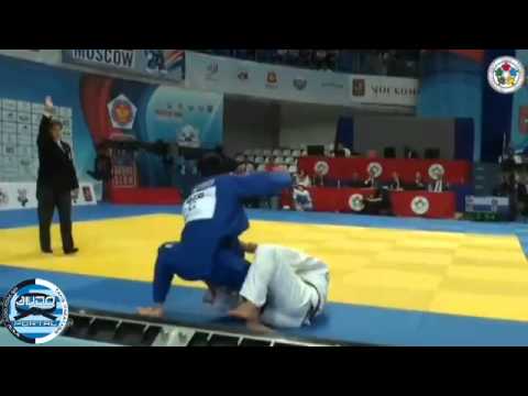 Judo Grand Slam Moscow 2013 Semifinal -90kg KATO Hirotaka (JPN) - DONIYOROV Erkin (UZB)