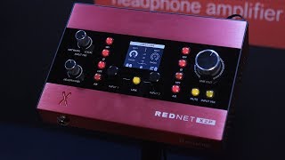 Video thumbnail for Focusrite - Rednet X2P -AES 2017 by Sound On Sound magazine