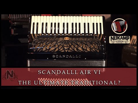The Scandalli Air VI // The Ultimate Traditional Accordeon!