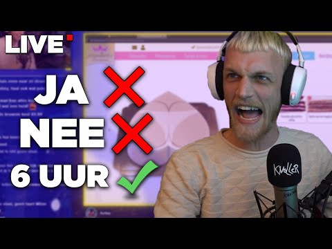 I wasn't allowed to say YES or NO for 6 HOURS! (LIVE)