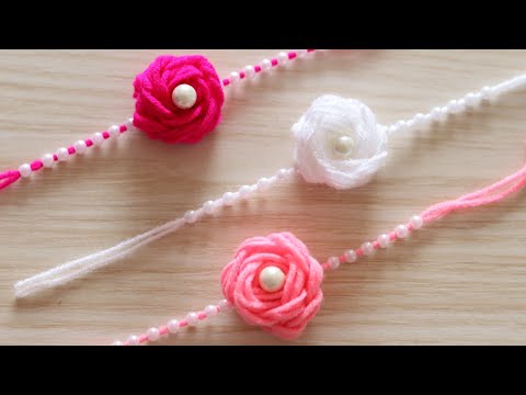 How To Make Rakhi | DIY | Handmade Rakhi | Rakhi Making With Wool