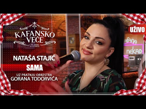 NATASA STAJIC - SAMA | UZIVO | (ORK. GORANA TODOROVICA) | 2023 | KAFANSKO VECE