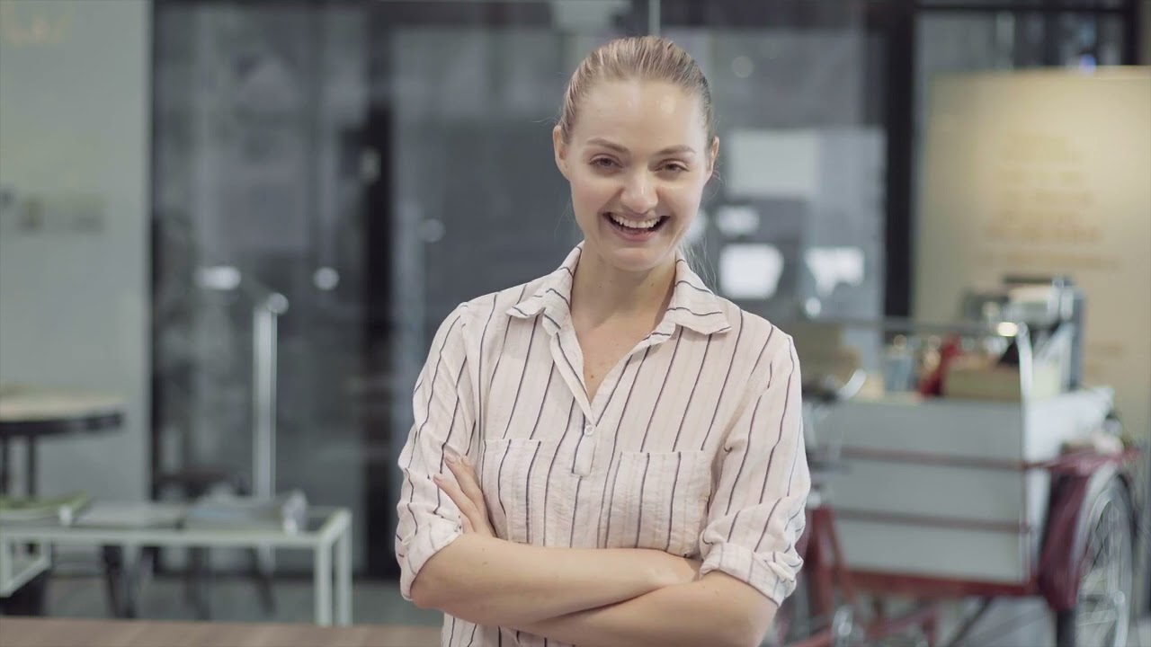 business entrepreneur woman smiling portrait