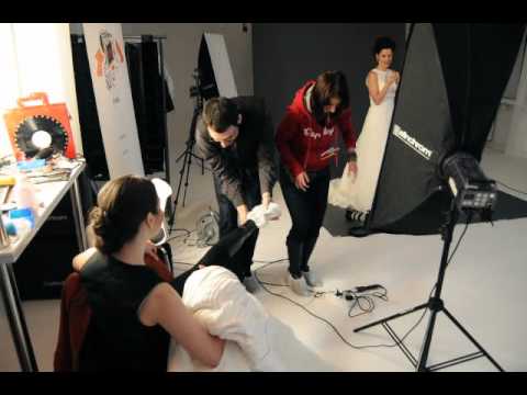 D-studio BTS Brides shooting