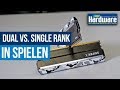 Dual Ranked Vs. Single Ranked RAM | Wie groß ist der Unterschied? | Sinnvoller Aufpreis?