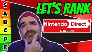 Ranking All 33 Announcements from the June 2024 Nintendo Direct!