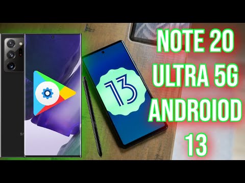 How to UPDATE Samsung Note 20 Ultra to Android 13