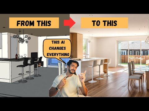 Best Ai tool for Architects - Sketchup to render and Render to video