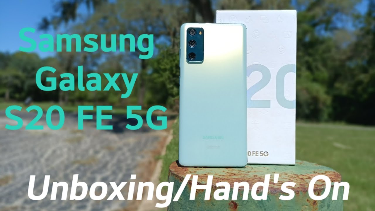 Samsung Galaxy S20 FE 5G (Cloud Mint) | Unboxing Hand's On