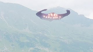 Etranger OVNI filmé par hikers en Croatie !!! Janvier 2018