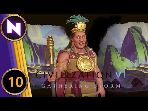 Civilization VI: Gathering Storm - Inca #10 BATTLESHIPS DEPLOYED