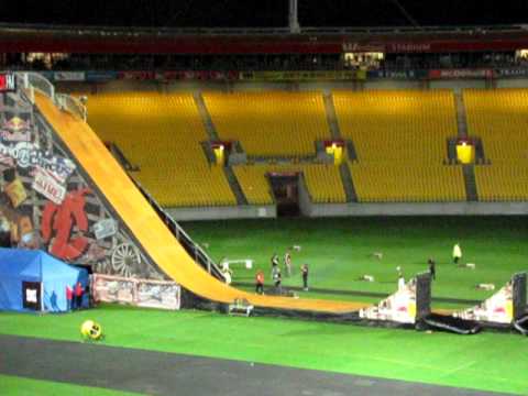 World's first front flip in a wheelchair