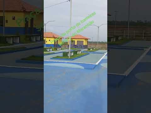 Praça do porto de barreiras serrano do Maranhão