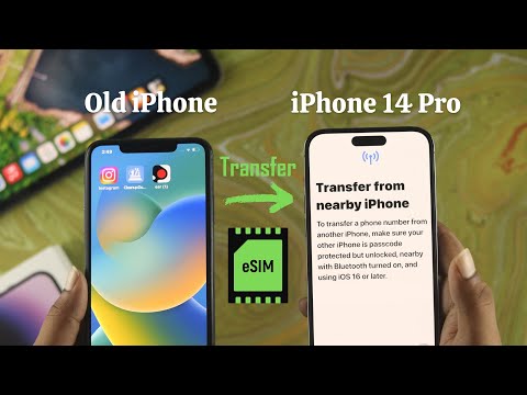 How To Transfer E-SIM From Old iPhone To New iPhone 14 Pro/Max/Plus