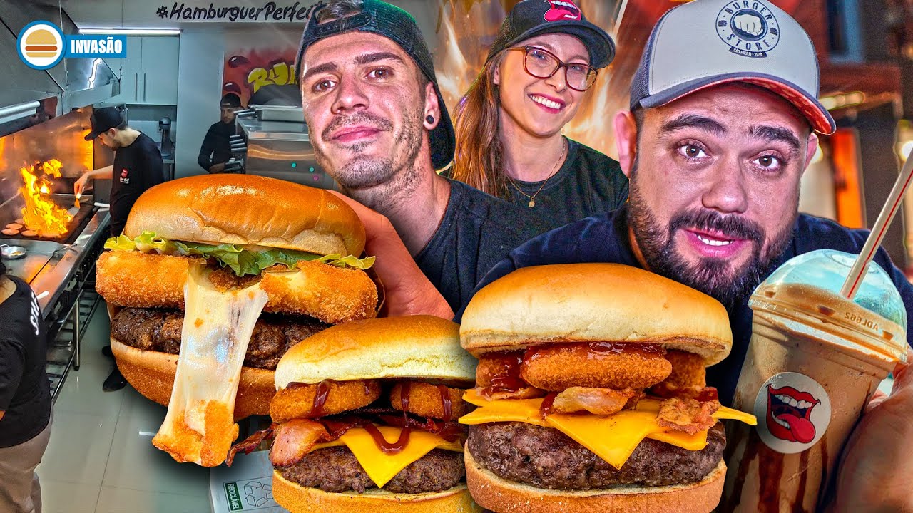 LARGOU A CARREIRA DE DJ PARA ABRIR UMA HAMBURGUERIA - INVASÃO VAI+BG | Hambúrguer Perfeito