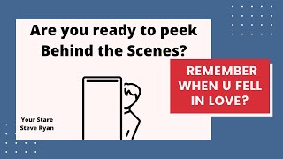 Your Stare Behind The Scenes Video