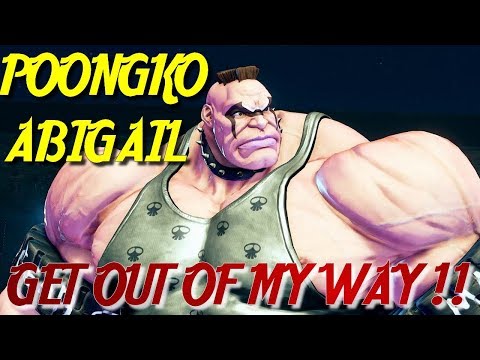 SFV PoongKo Destructive Abigail Top Ranked Matches - Street Fighter V