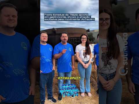 Festa Estadual da Tilápia aposta em gastronomia, shows e atração exclusiva para movimentar Armazém