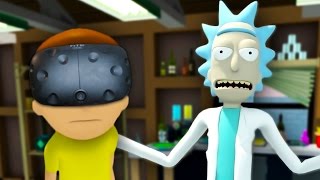 WUBBA LUBBA DUB DUB | Rick And Morty VR #1 (HTC Vive Virtual Reality)
