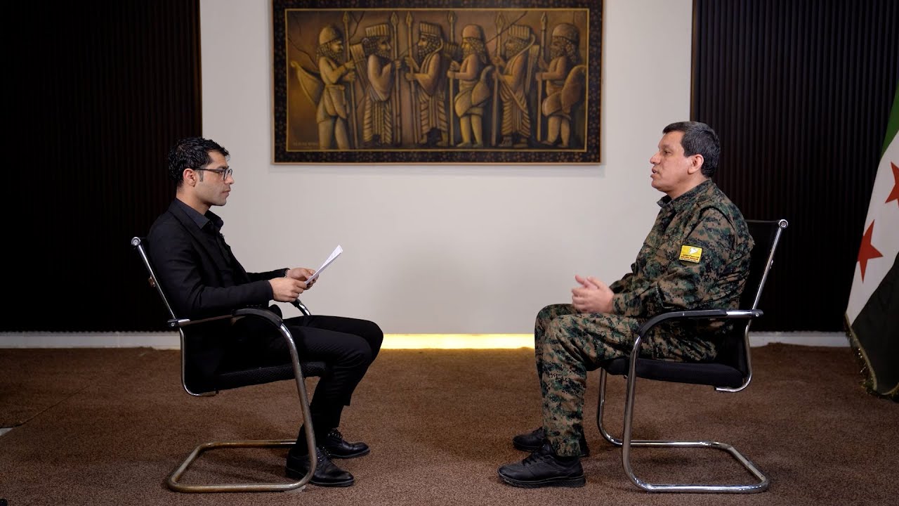 Fermandarê Giştî yê QSD'ê Mazlûm Ebdî agahiyên dawî ji Ronahî TV re dibêje