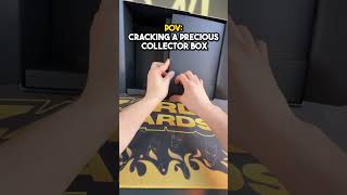 POV Unboxing a Precious Collector Pokemon Box #fyp #pokemon #pokemoncards #unboxing #shorts