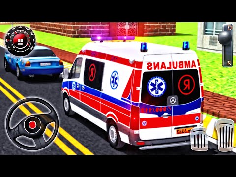 Emergency City Transport Driver - Ambulance Van Drive 3D Simulator - Best Android GamePlay