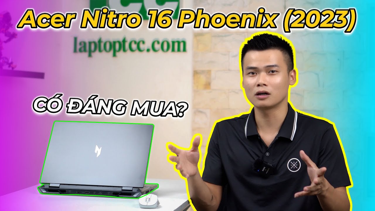 Acer Nitro 16 Phoenix (2023) Core i5-13500H, Ram 16GB, SSD 512GB, 16″ WUXGA, RTX 4050 (6GB)