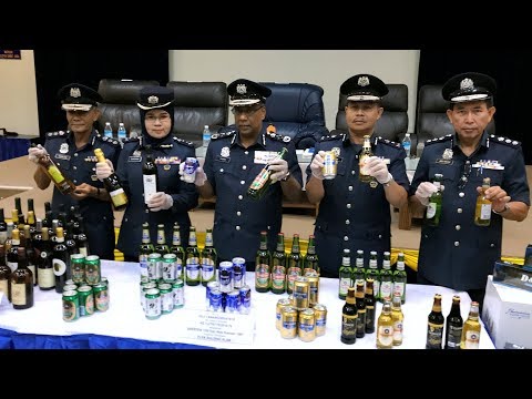 Alfândega de Sarawak apreende RM17,5 milhões em contrabando