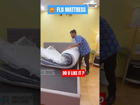 Flo Mattress Unboxing #unboxing #shorts #review #home #homedecor #trending #bed #funny #luxury #wow
