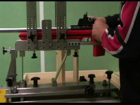 Munitionstest/ Einschießbock Kleinkaliber - Ammunition Test Device for Long Rifles