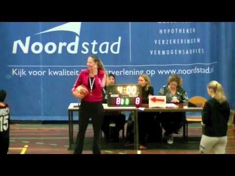 Basketball U12-1 Dozy Dames BV Den Helder-MBCA Amstelveen 24-01-16