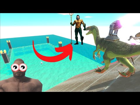 KING GORO + "HELLHOUND" + "HILL GIANT" AGAINST WATER CASTLE OF AQUAMAN - ARBS