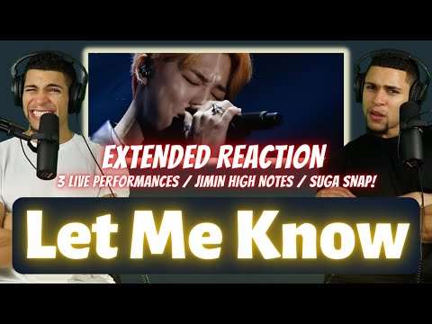 BTS - “Let Me Know” LIVE PERFORMANCES Reaction! *Throwback*