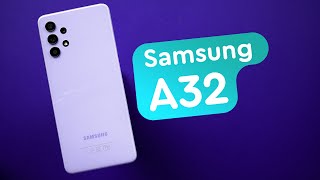 Samsung Galaxy A32 4/128GB Violet (SM-A325FLVG) - відео 2