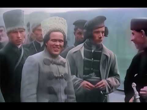 Nestor Makhno and the Anarchists, Ukraine, 1919, colorized and restored, added sound