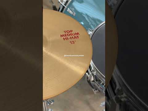 13” Paiste 2002 MEDIUM Hihats 811g 1111g image 12