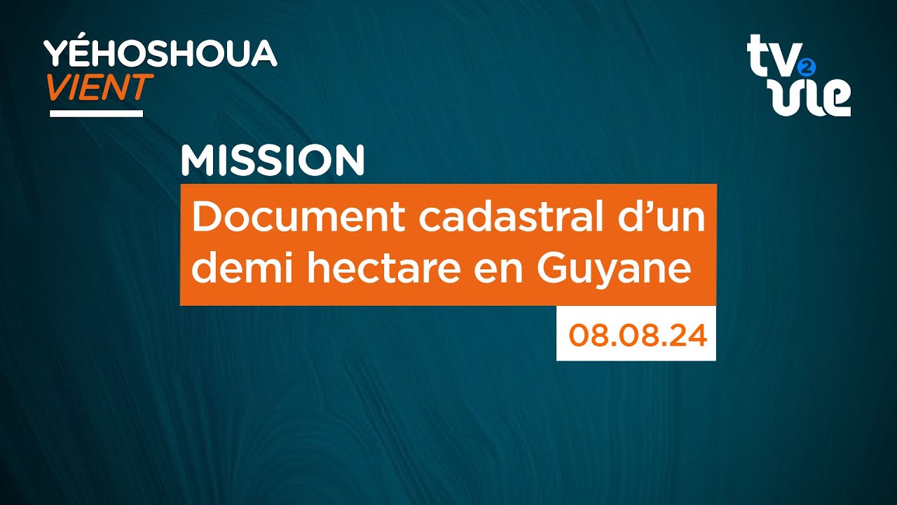Thumbnail of video: Document cadastral d’un demi hectare en Guyane