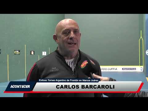 Marcos Juárez: Balance Campeonato Argentino de Frontón