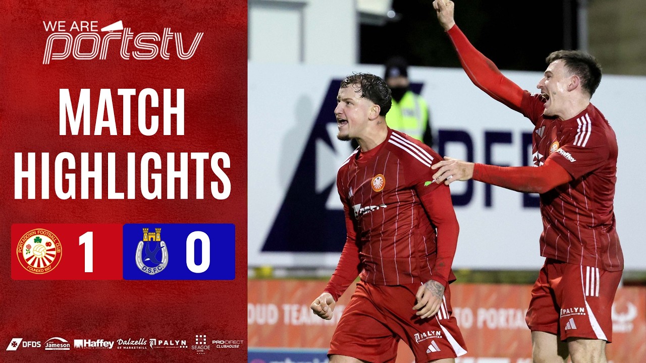 Portadown vs Dungannon Swifts Highlights