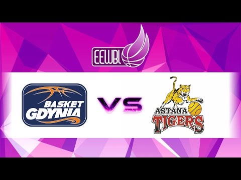 Basket Gdynia vs Astana Tigers - EEWBL 28.11.15 Vilnius