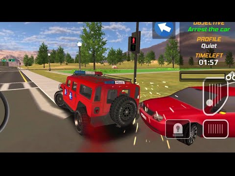 police car Mercedes S63 Driving - Hot pursuit Simulator 3D - Android gameplay