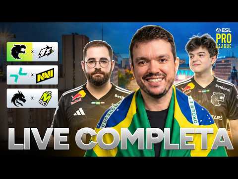 SPIRIT vs M80 - ESL PRO LEAGUE SEASON 24 | DIA 5 - !socio - Siga @Gaules nas redes sociais!