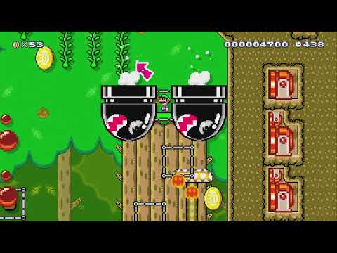 Reach the Safe Spot by MegaTefyt - Super Mario Maker 2 - No Commentary 1bx