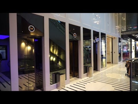 Amazing 1997 Schindler touch M-series traction elevators @ Chow Tai Fook Centre, Hong Kong