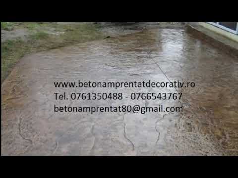 Beton Amprentat Sântu - Mureș Tel.0761350488 -0766543767