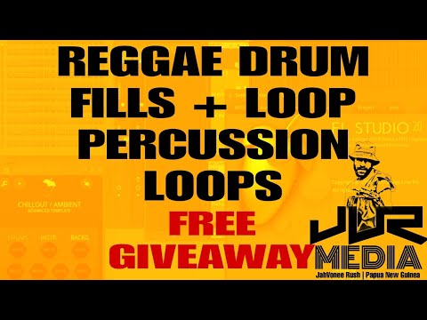 FREE Reggae Drum Loop & Percussion Fills Giveaway! 🎶 @JahVoneerush