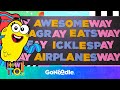 HOW TO Speak Pig Latin GoNoodle