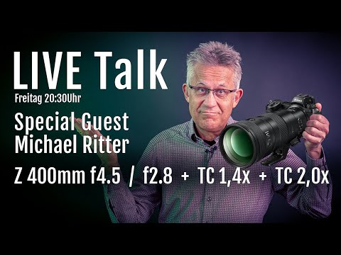 LIVE-Talk über aktuelle Nikon-Technik – Special Guest: Michael Ritter