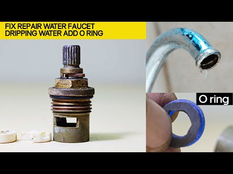 How to fixing a leaky faucet