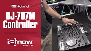 Roland DJ-707M Controller with Odyssey Universal Case | IDJNOW